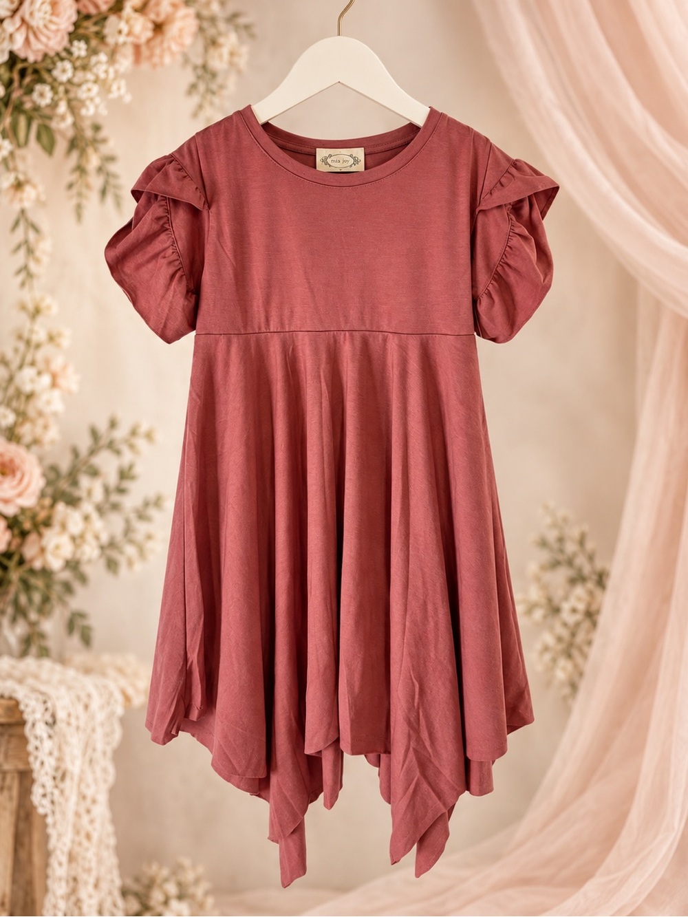 New with tags Joyfolie / Mia Joy Milana Dress, girls size 7, - Picture 3 of 4